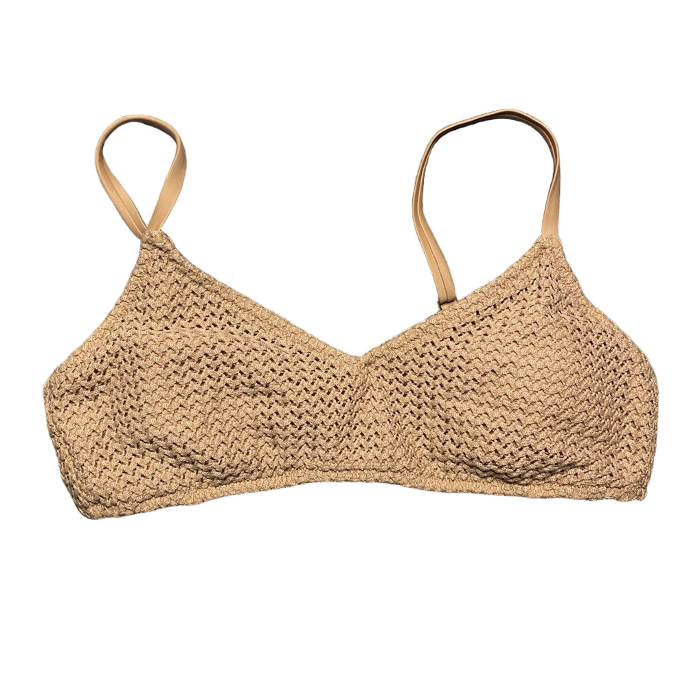 🎁 Aerie Cloudweave Crochet Voop Bikini Top